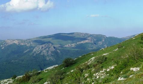 Горный массив Чатыр-Даг, Алушта, Крым