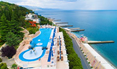 Отель Морской (комплекс Миндальная роща), Крым, Алушта